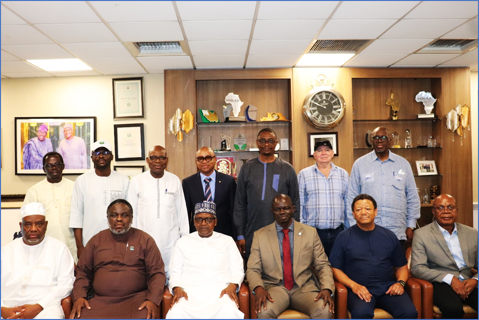 AfricaRice DG Baboucarr Manneh and Aliko Dangote Discuss Pathways to Africa’s Rice Self-Sufficiency